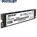 Unidad en Estado Sólido Patriot P320, 512GB, M.2 2280 PCIe. Gen 3 x4 NVMe 1.3