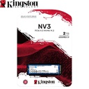 Unidad en estado solido Kingston 2000GB NV3 PCIe 4.0 NVMe M.2 SSD