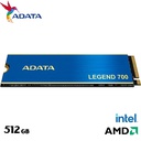 Unidad de Estado Solido Adata Legend 700, M.2 512GB NVMe, PCIe. Gen. 3x4