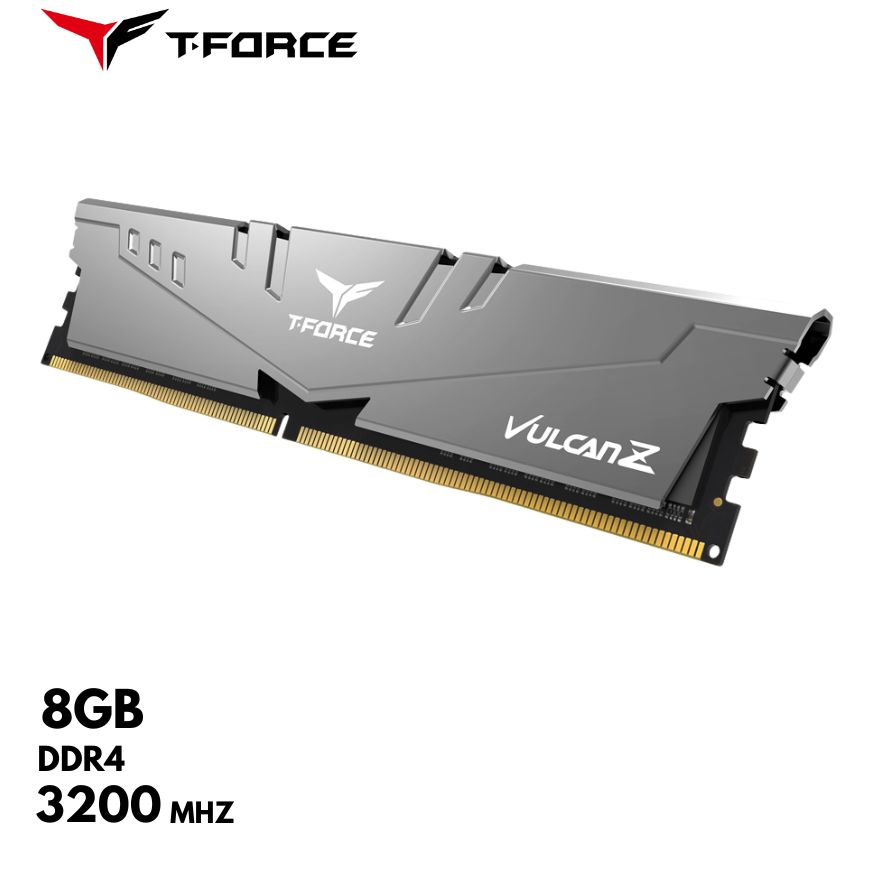 Memoria RAM  TEAMGROUP T-Force Vulcan Z, 8GB DDR4-3200 MHz, CL16, 1.35V