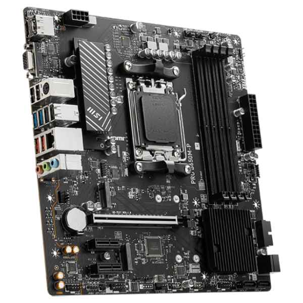 Motherboard MSI PRO B650M-P, Chipset AMD B650, Socket AMD AM5, mATX