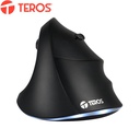 Mouse Genius Ergo 8250S, Wireless, Vertical 6-Bot, Ergonómico, Silver Grey