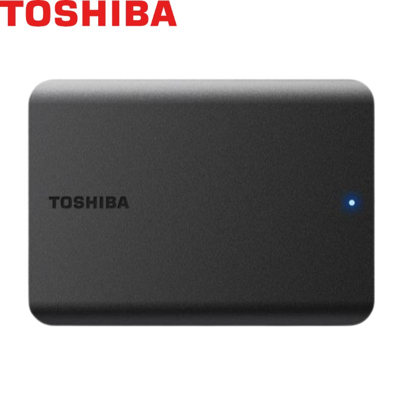 Disco Duro Externo TOSHIBA Canvio Basics, 4Tb, USB 3.2. 2.5" Negro.