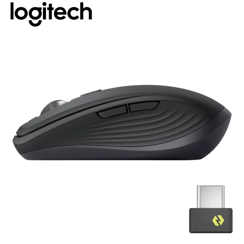 Mouse Logitech MX Anywhere 3S Bluetooth/Wireless 8K USB-C Graphite.