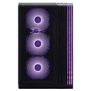 Case 1ST Player VT7 Black, 04 Cooler RGB, Vidrio templado, Sin Fuente.