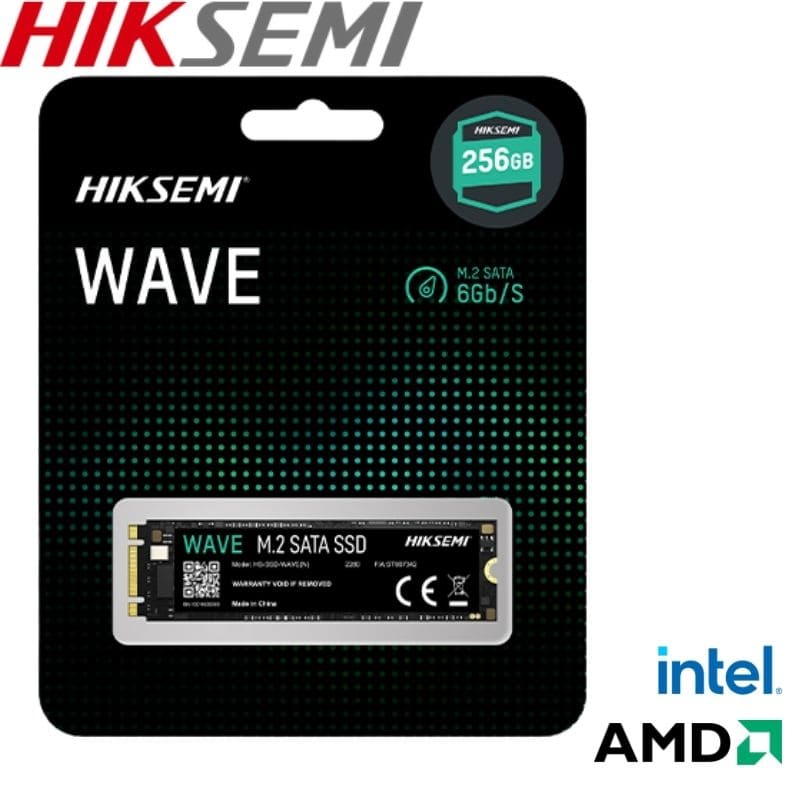 Unidad de Estado Solido Hiksemi HS-SSD-WAVE(P), 256Gb M.2 2280, PCIe Gen 3.0 x4 NVMe.