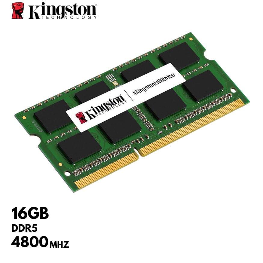 Memoria Ram SODIMM Kingston KVR48S40BS6-8, 8GB, DDR5-4800MHz, CL40, 1.1V, 262-pin, Non-ECC.