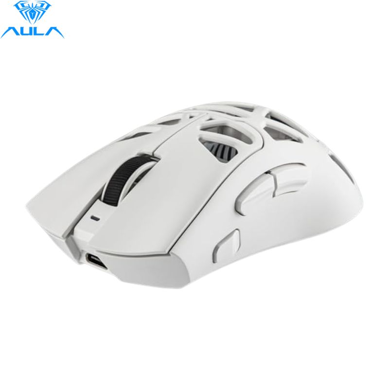 Mouse Redragon K1NG M724, 1k Black, 5 Botones 12,400dpi, Usb-C.