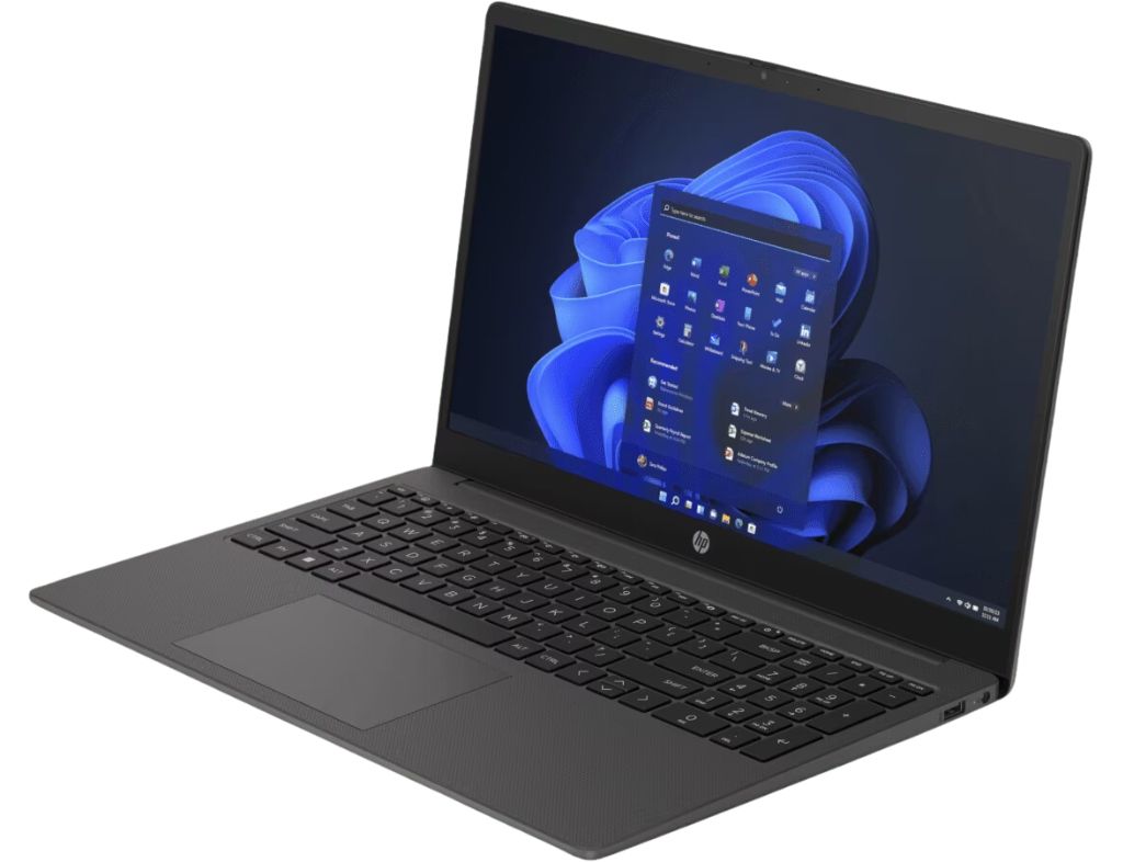 Laptop HP 250 G10 Intel Core i5-1334U 1.3/4.6 GHz, | Pantalla 15.6" - HD | RAM 8GB DDR4 | 512Gb SSD | Intel Iris Graphics | FreeDos | Español.