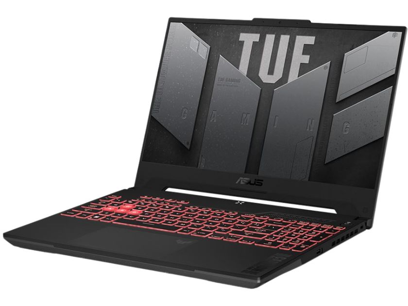 Laptop Asus TUF A16 FA607NUG-RL216, Ryzen 7-7445HS 3.6/4.7GHz, | 16” WUXGA 144Hz| Ram 16Gb DDR5 | SSD 512Gb  | Nvidia RTX4050 6GB | Teclado Español | Win. 11H. (Mochila+Mouse Gaming).