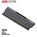 Memoria RAM Hiksemi Future 16GB DDR5-4800MHz PC5-38400, 1.1V, 288-pines, U-DIMM