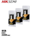 Memoria RAM Hiksemi, 8GB, SODIMM, DDR4-3200MHz PC4-25600, CL22, 1.2v.