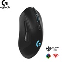 Mouse Logitech G703 LIGTHSPEED Inalámbrico, Negro, Recargable.