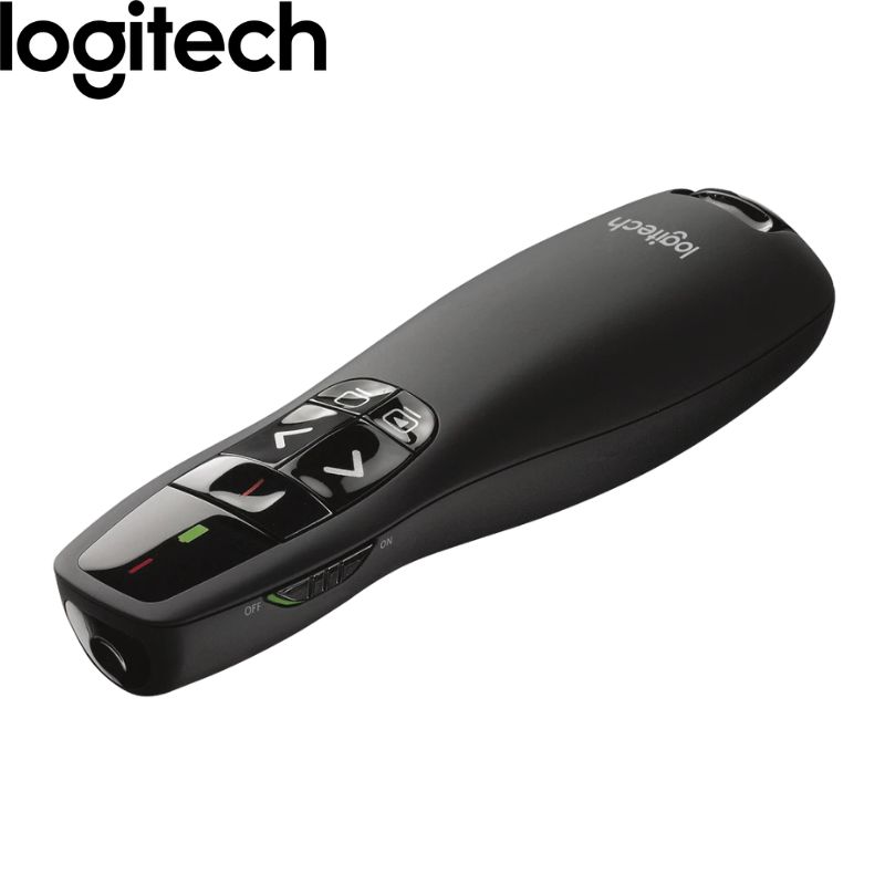 Puntero Logitech R400 Wireless 15m Red Laser.