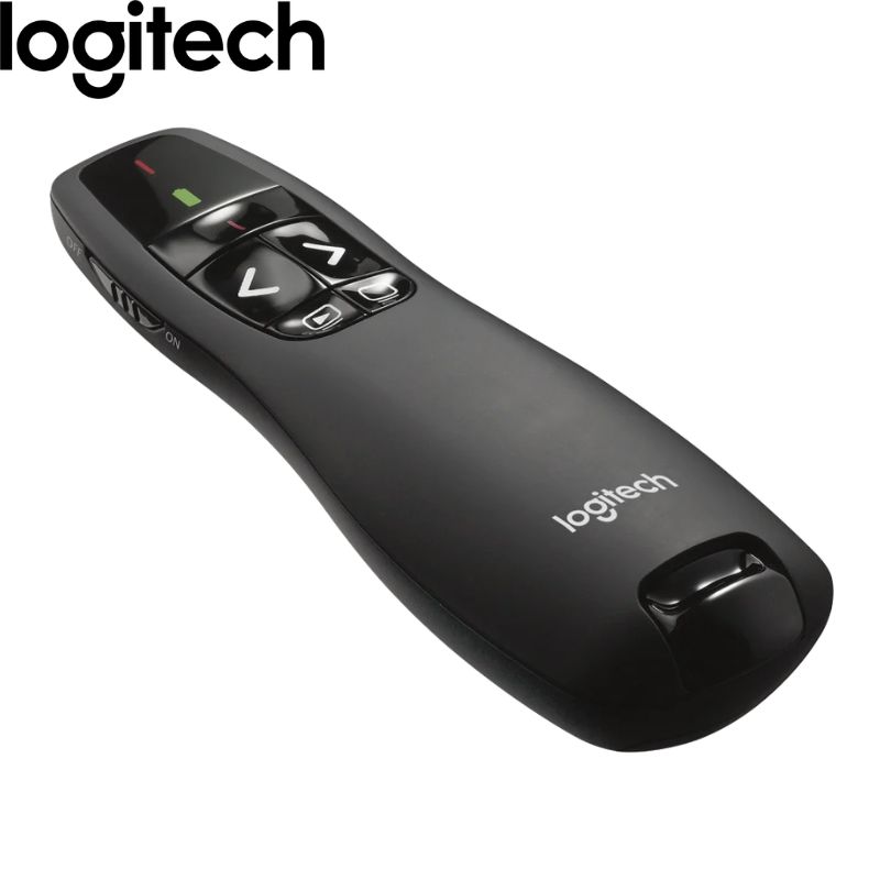 Puntero Logitech R400 Wireless 15m Red Laser.