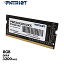 Memoria RAM Hiksemi, 8GB, SODIMM, DDR4-3200MHz PC4-25600, CL22, 1.2v.