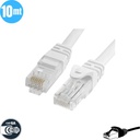 Cable de Red CAT6, Blanco, 10mt.