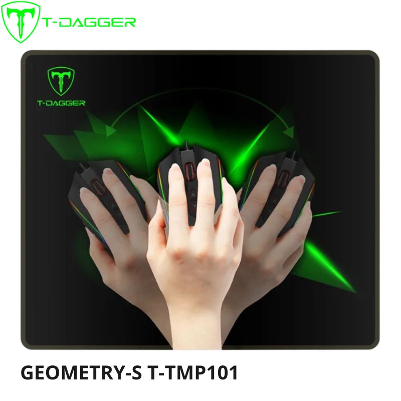 Mouse Pad Gaming T-Dagger GEOMETRY - S, 29x24cm.