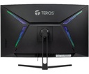Monitor Teros TE-3250S, 31.5" Curvo, 75Hz, VA, 2560x1440 QHD, HDMI/DisplayPort, Freesync