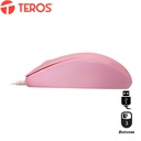 Mouse Óptico Teros TE-1221S, 1000dpi, USB, 3 Botones