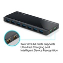 Hub USB 3.0 TP-Link UH720 con 7 Puertos + 2 Puertos Fast Charger