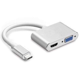 Adaptador Tipo &quot;C&quot; | HDMI y VGA |