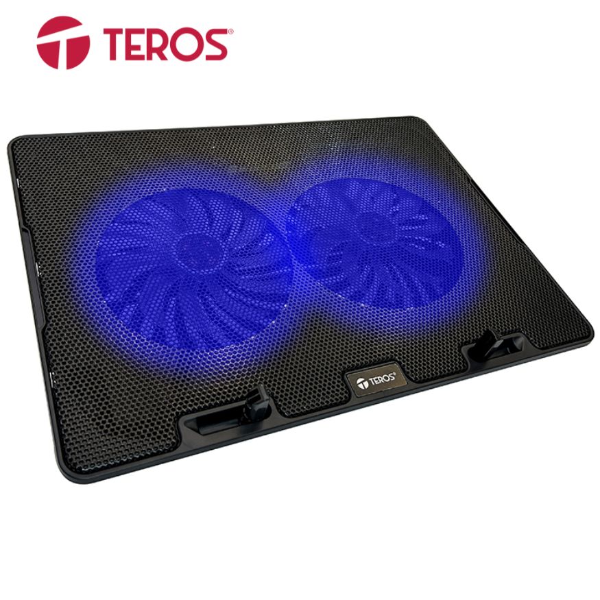 Cooler Para Notebook Teros TE-7020N / 15.6" / 2Fan de 12cm.