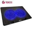 Cooler Para Notebook Teros TE-7020N / 15.6" / 2Fan de 12cm.