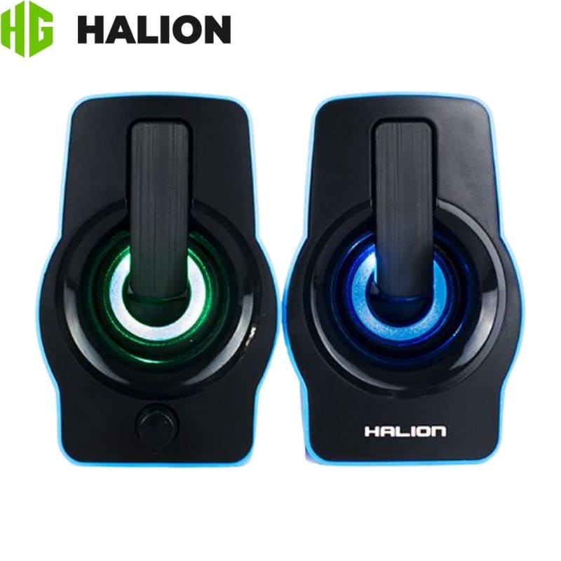 Parlante Halion HA-S256, LED, USB 2.0