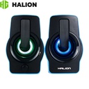 Parlante Halion HA-S256, LED, USB 2.0