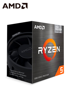 Procesador AMD RYZEN 5 5600G, 3.90 / 4.4GHz, 16MB L3, 6 Core, AM4, 7nm, 65W.