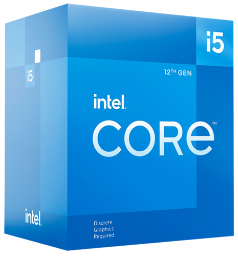 Procesador Intel Core i5-12400F, 2.50/4.40GHz, 18MB Caché L3, LGA1700, 117W, Intel 7(10nm)