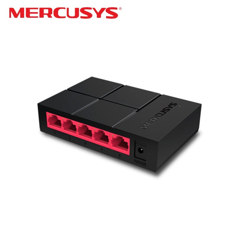 Switch de Escritorio Mercusys MS105G 5 Puertos Gigabit.