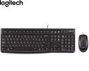 Teclado y Mouse Logitech MK120 USB, Cable.