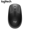 Mouse Logitech M190 Inalámbrico, Full-Size, Charcoal.