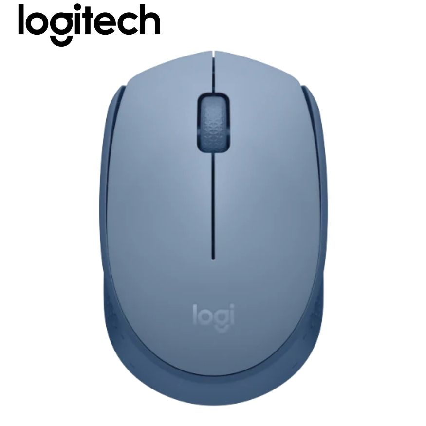 Mouse Logitech M170 Inalámbrico, Blue Gray.