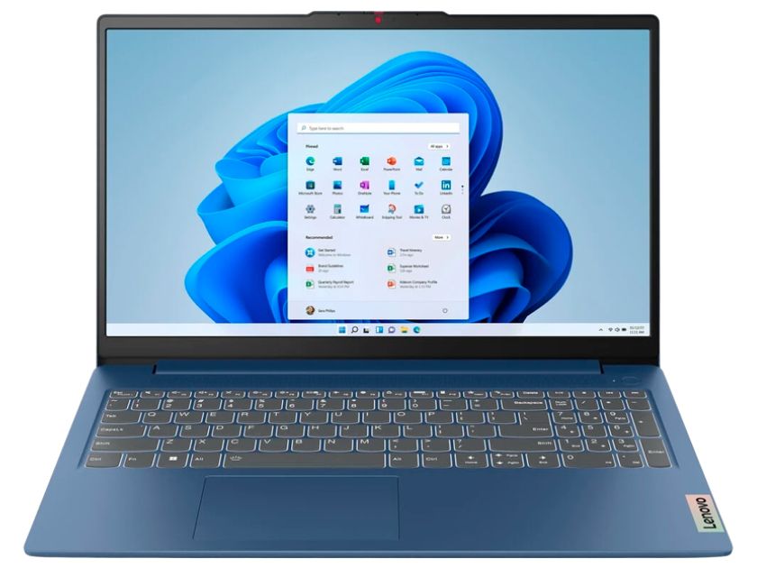 Laptop Lenovo Ideapad Slim 3 15IAH8, Intel Core I5-12450H 2.0/4.4Ghz, | 15.6&quot; - FHD |  RAM 8Gb LPDDR5 - 512Gb SSD M.2 PCIe | Intel Iris Xe | FreeDos | Español.
