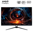 Monitor Plano Teros TE-3252S, 31.5&quot; 4K UHD VA LED, 60 Hz, 1ms, HDMI, DP, Audio
