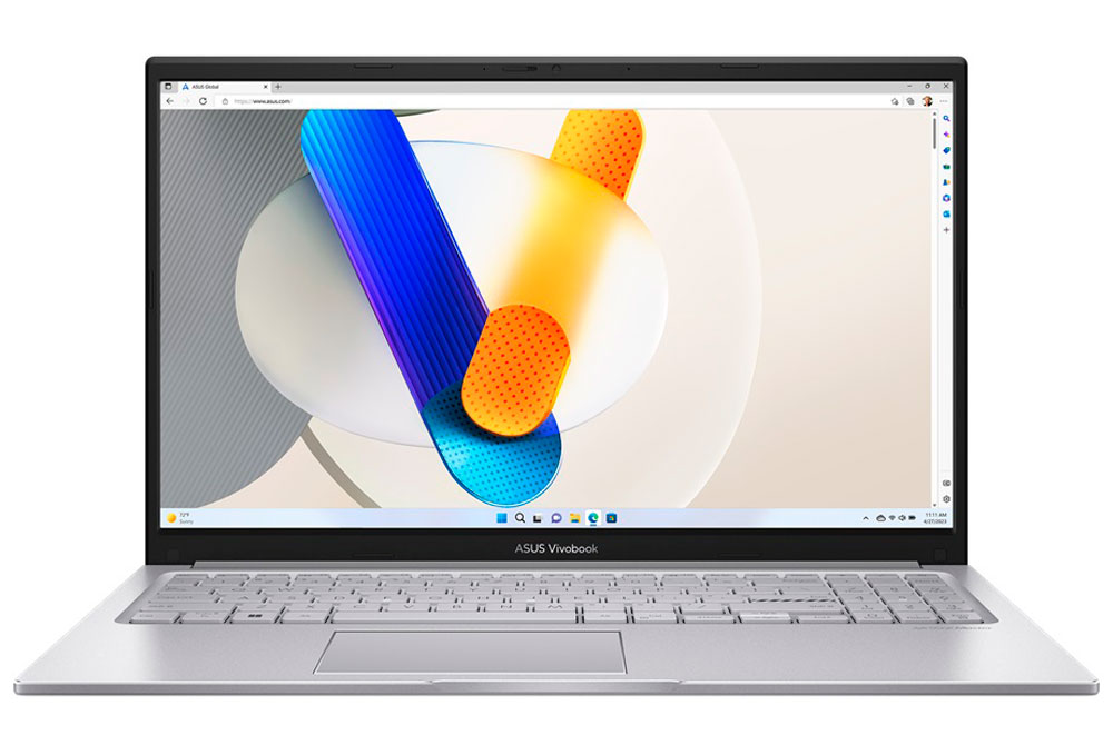 Laptop Asus Vivobook 15, X1504ZA-NJ278W, Intel Core i5-1235U 1.3/4.4GHz, | 15.6” - FHD | RAM 8GB DDR4 | 512GB SSD | Intel Iris Xᵉ | Español | Win11 H.