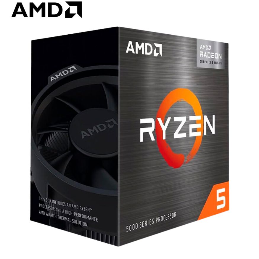 Procesador AMD Ryzen 5 5600GT, 3.6 / 4.6GHz, 16MB L3, 6 Core, AM4, 7nm, 65W.