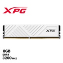 Memoria Ram Adata XPG SPECTRIX D35 White, 8GB DDR4-3200 MHz, CL16, 1.35V.