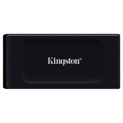 SSD Portable Kingston XS1000, 2TB, Interfaz USB 3.2 Gen 2 Type-C, Negro.