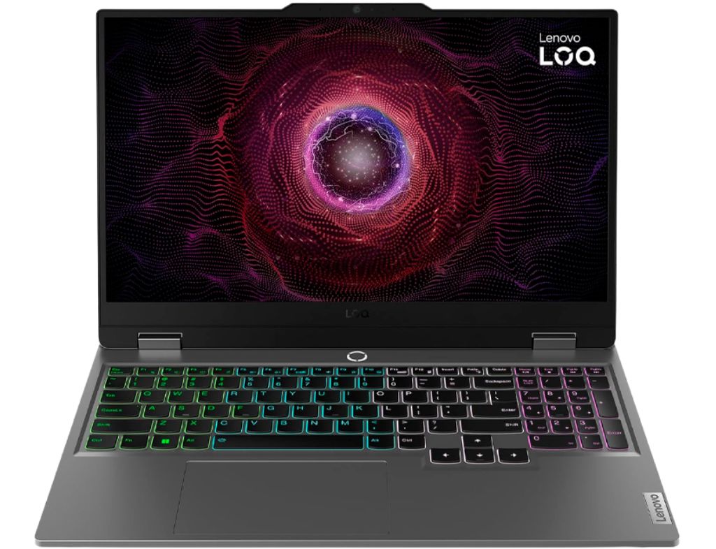Laptop Lenovo LOQ 15ARP9, AMD Ryzen 7 7435HS 3.6/4.5GHz, | 15.6” - FHD IPS 144Hz | RAM 24GB DDR5 | 1TB SSD | Nvidia RTX4060 8Gb | Español | FreeDos.