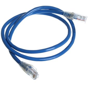 Patch Cord UTP GLC, 2.4mts, CAT5E, Azul.