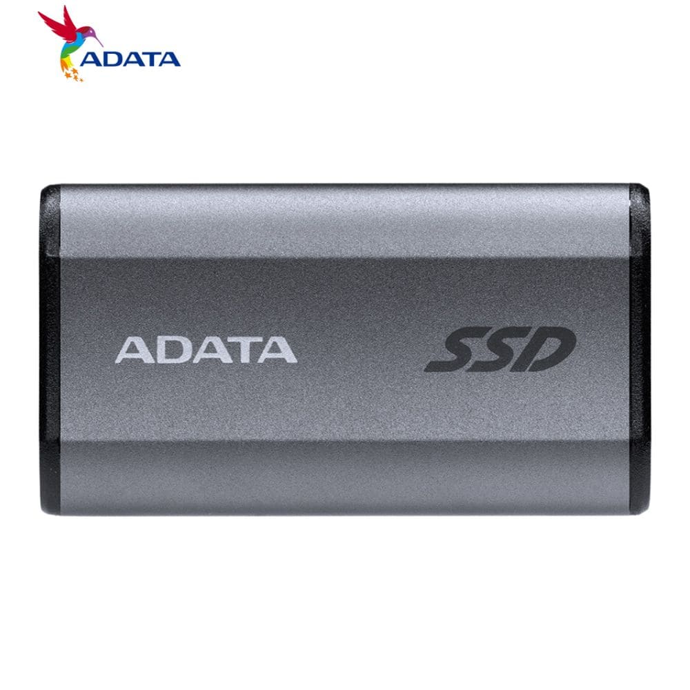 SSD Externo Adata SE880, 1TB, Interfaz USB 3.2 Gen 2 Type-C, Silver.
