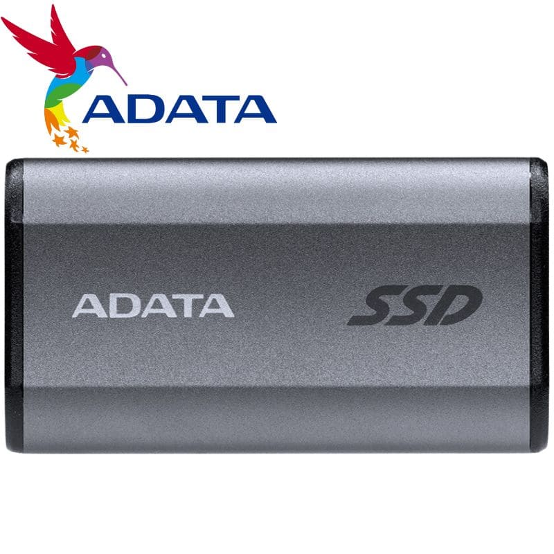 SSD Externo Adata SE880, 1TB, Interfaz USB 3.2 Gen 2 Type-C, Silver.