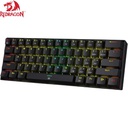 Teclado Mecánico Redragon DRAGONBORN K630 RGB, Black, Switch Red, Español.
