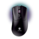 Mouse Gaming Antryx SCORPIO 350, Wireless, BT, 2.4g USB y Tipo-C, Black.