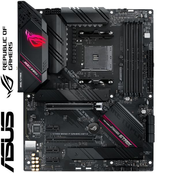 Motherboard Asus ROG STRIX B550-F GAMING WIFI II, Chipset AMD B550, Socket AMD AM4, ATX