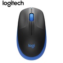 Mouse Logitech M190 Inalámbrico, Full-Size, Blue.